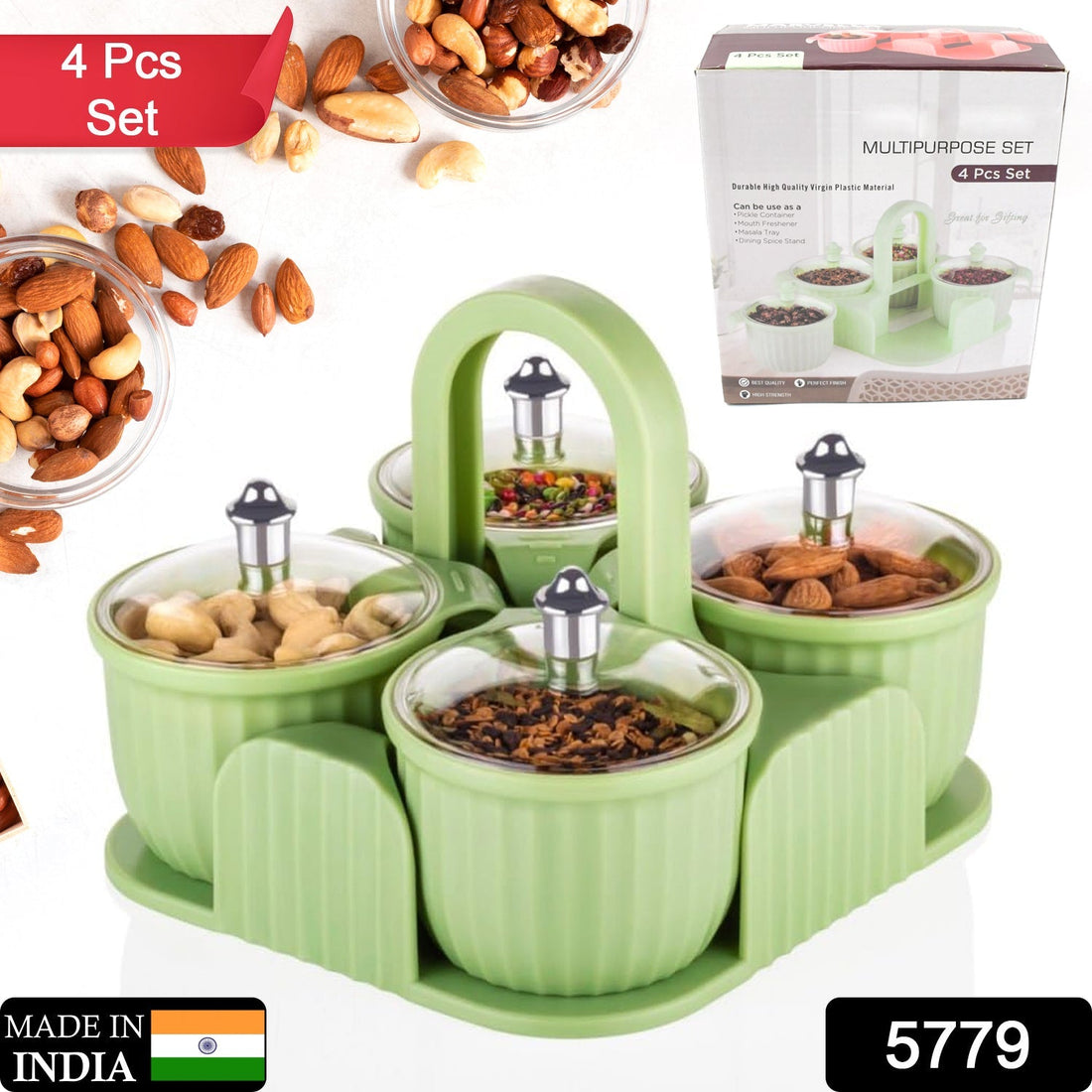 Multipurpose Plastic Storage Container Set: Kitchen Jars, Spices, Cookies your brand
