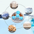 Laundry Ball Floating Pet Fur Lint Hair Catcher Household Reusable Washing Machine Floating Lint Mesh Bag Hair Filter Net Pouch Washing Lint Hair Remover Net, Mesh Bag Dryer (1 Pc) - Shopmania Wholesale