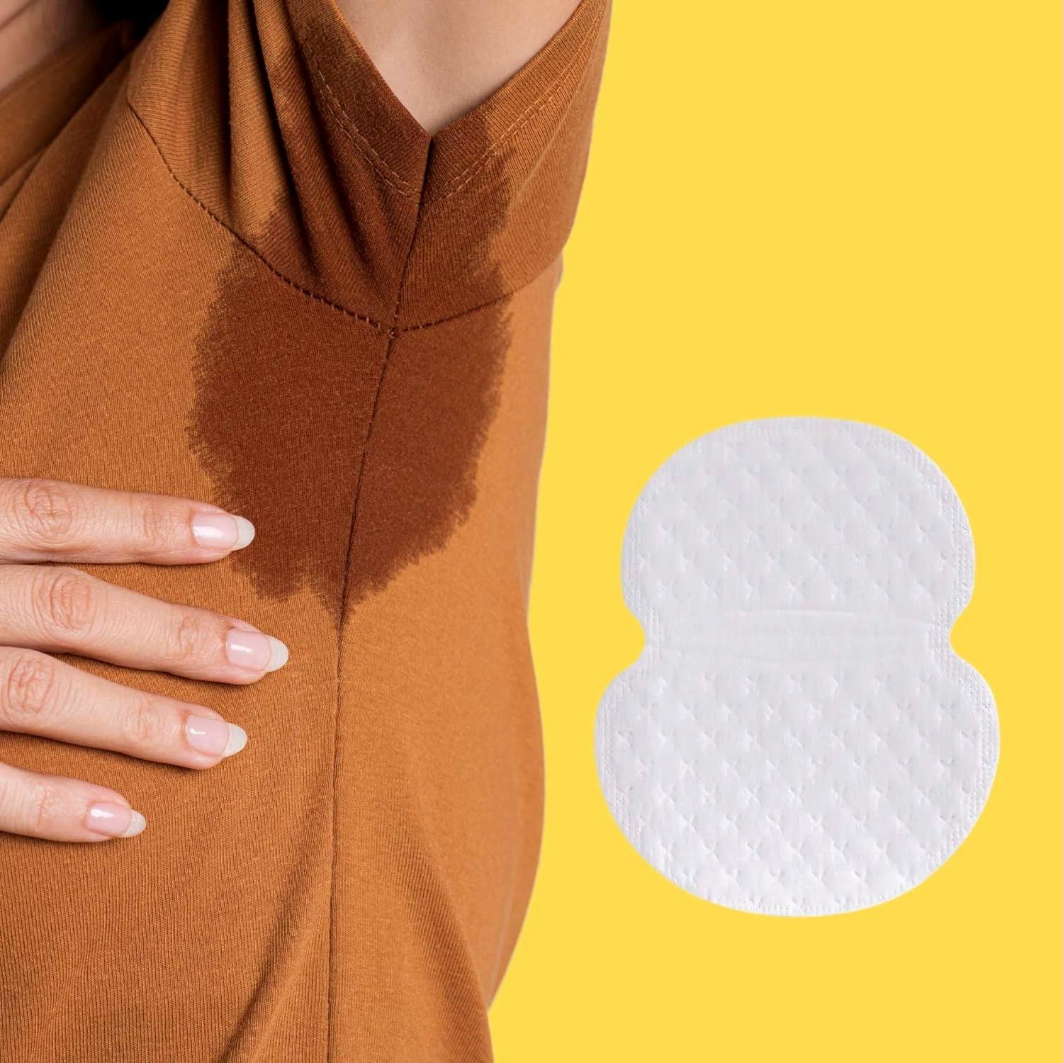 Underarms Sweat Pads Disposable Highly Absorbent Pads Cotton Anti-Allergic Anti Bacteria Anti Smell Underarm Perspiration Pad For Men And Women (Pack of 10) - Shopmania Wholesale