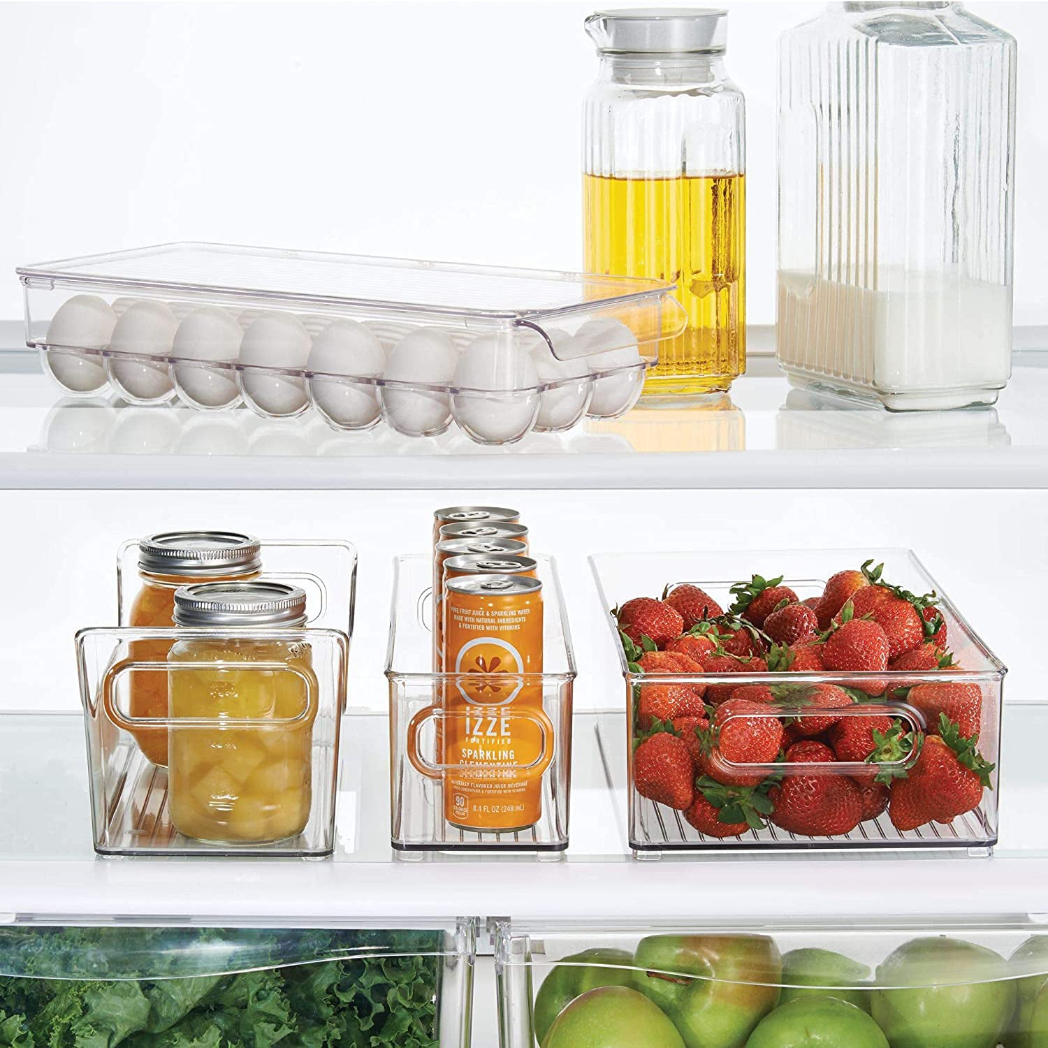 Plastic 18 Cavity Egg Storage Box Or Egg Trays For Refrigerator With Lid & Handles High Quality, Rectangular Egg Tray Box For 18 Egg (1 Pc) - Shopmania Wholesale