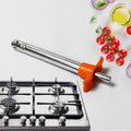 2 in 1 Kitchen Combo Lighter, Stainless Steel Durable Gas Lighter with Vegetable Cutter Peeler, For Kitchen Steel Gas Lighter (2 Pc Set) - Shopmania Wholesale