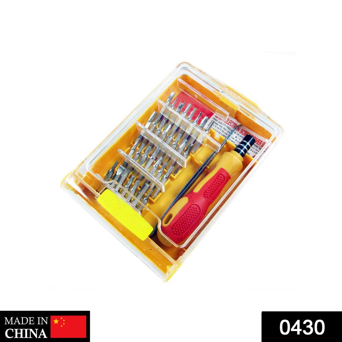 32 in 1 screwdriver set with magnetic holder