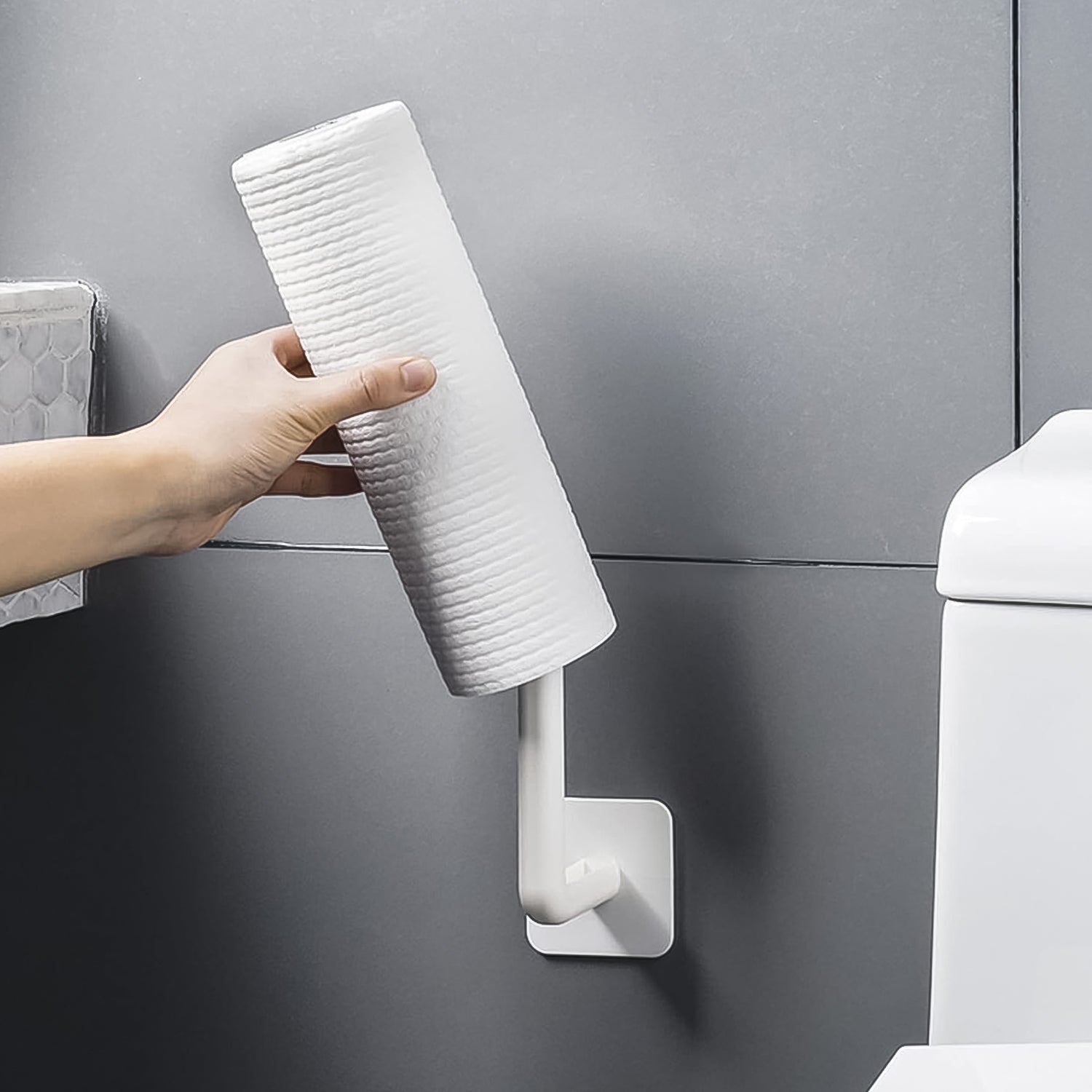 Multipurpose Shelf Organizer, Hanging Storage Rack (2 Pc Set With 2 Adhesive hook) your brand