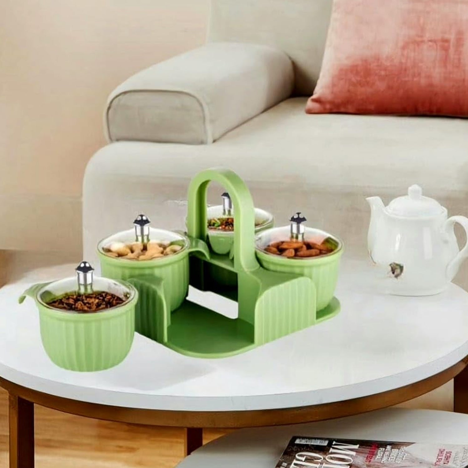 Multipurpose Plastic Storage Container Set: Kitchen Jars, Spices, Cookies your brand