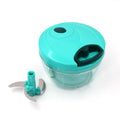 Handy Mini Plastic Vegetable Chopper Cutter, Onion Chopper Vegetables for Kitchen Accessories with 3 Blades - Shopmania Wholesale