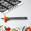 2 in 1 Kitchen Combo Lighter, Stainless Steel Durable Gas Lighter with Vegetable Cutter Peeler, For Kitchen Steel Gas Lighter (2 Pc Set) - Shopmania Wholesale