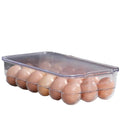 Plastic 18 Cavity Egg Storage Box Or Egg Trays For Refrigerator With Lid & Handles High Quality, Rectangular Egg Tray Box For 18 Egg (1 Pc) - Shopmania Wholesale