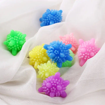 Soft Star Washing Machine, Laundry Dryer Balls Laundry Ball for Household Cleaning Washing Machine Clothes Softener (10 Pcs / Multi Color) - Shopmania Wholesale