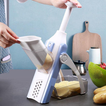 MULTI FUNCTIONAL TIME SAVING ADJUSTABLE HAND PRESS VEGETABLES CHOPPER - Shopmania Wholesale