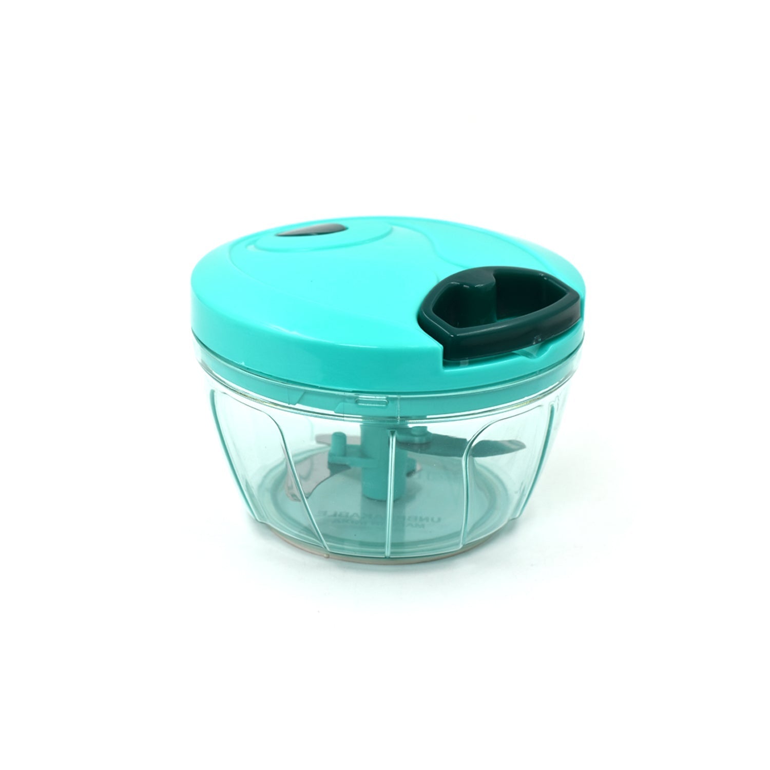 Handy Mini Plastic Vegetable Chopper Cutter, Onion Chopper Vegetables for Kitchen Accessories with 3 Blades - Shopmania Wholesale