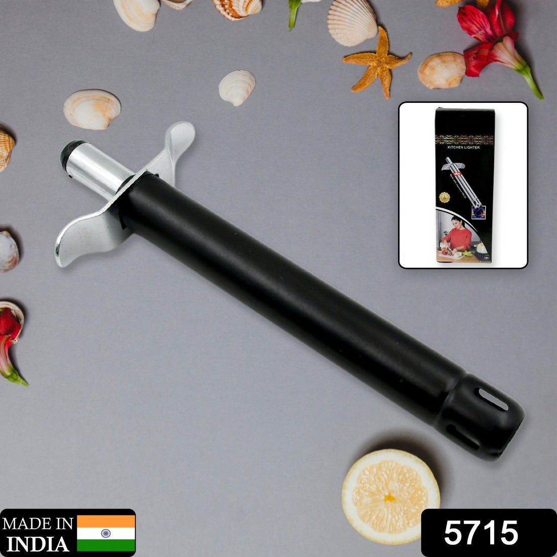 Stainless Steel Gas Lighter for Kitchen Gas Stove, Long Lasting, Unbreakable Lighters for Gas Stoves, Restaurants & Kitchen (1 Pc) - Shopmania Wholesale