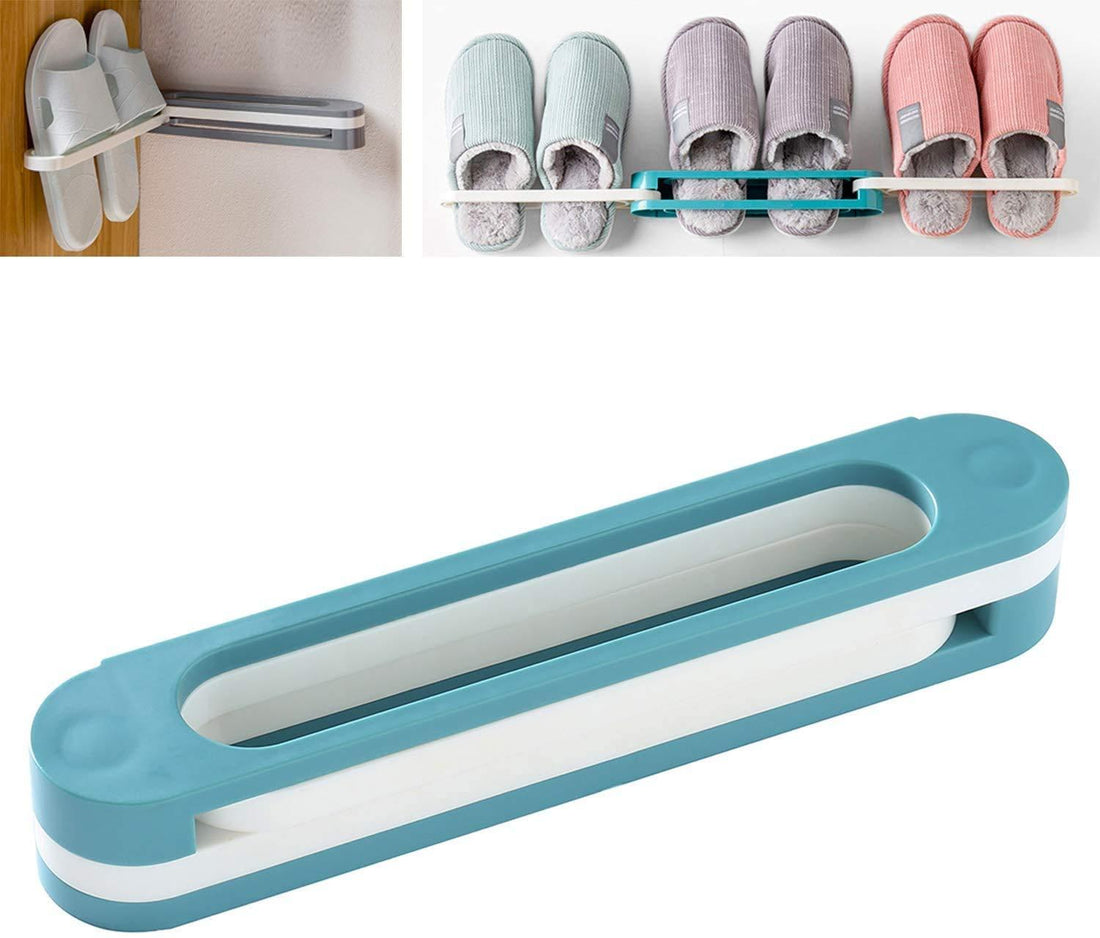 Multifunction Folding Slippers / Shoes Hanger Organizer Rack - Shopmania Wholesale