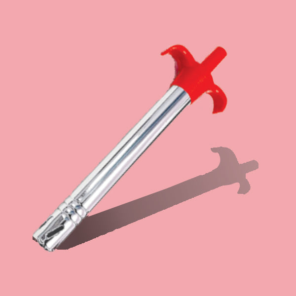 Stainless Steel Electronic Gas Lighter and Knife (2 in 1) your brand