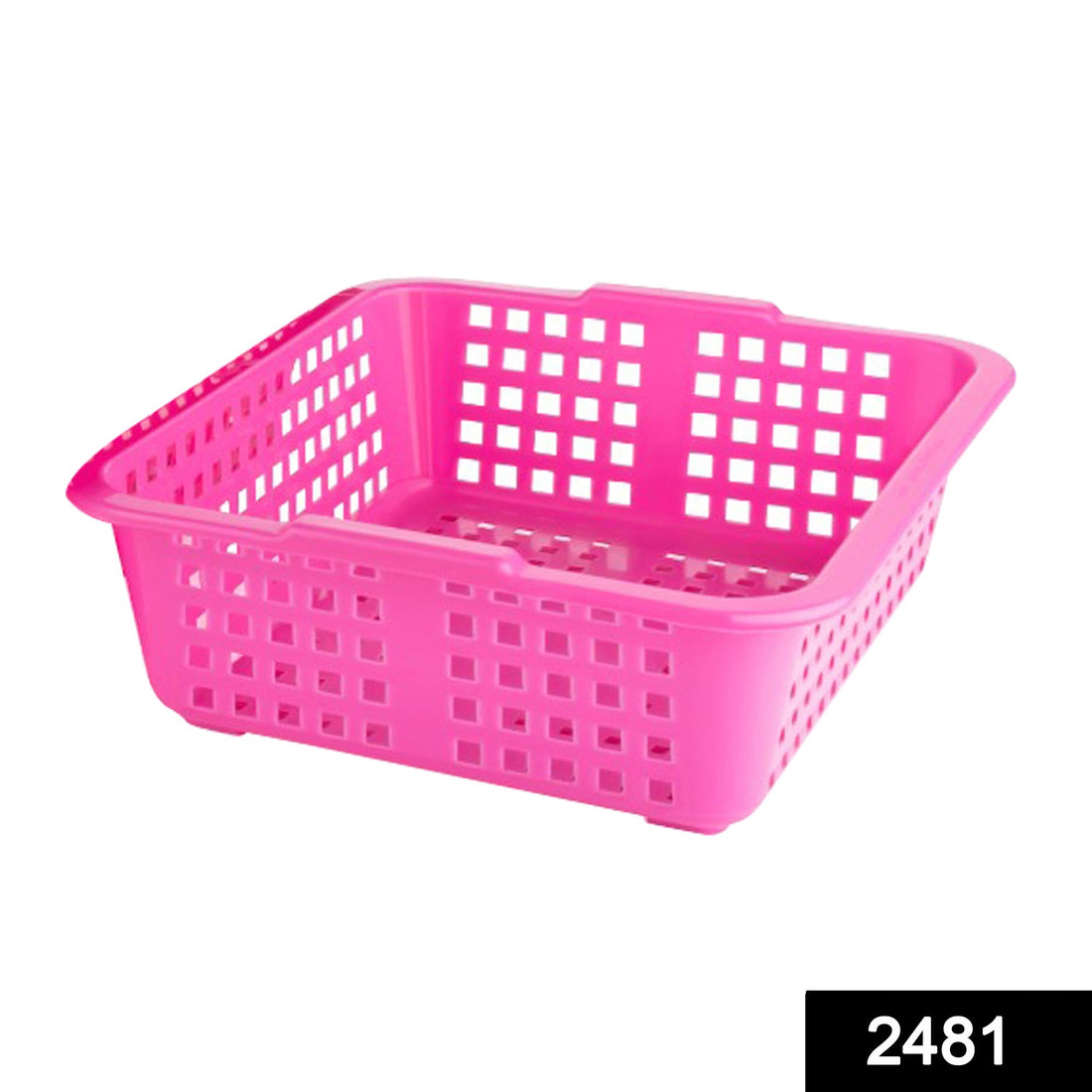 Small plastic fruit basket for organizing