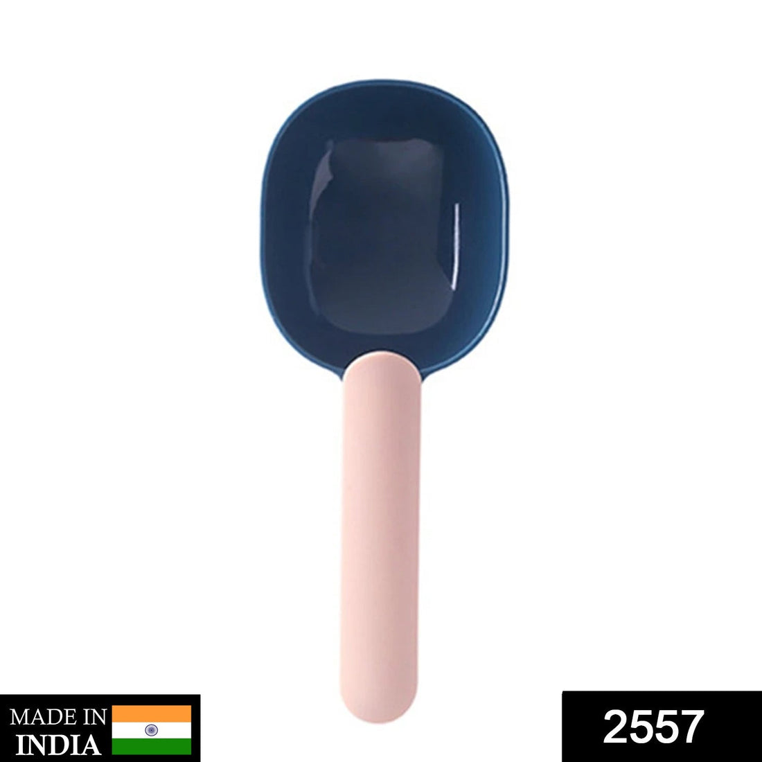 Pet food shovel with handle clip design and ABS food-grade material
