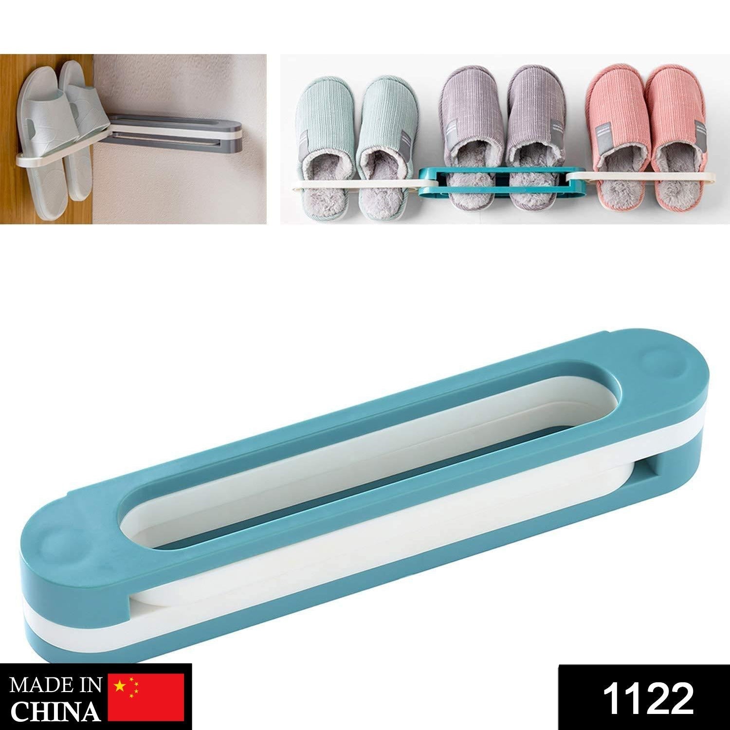 Multifunction Folding Slippers / Shoes Hanger Organizer Rack - Shopmania Wholesale