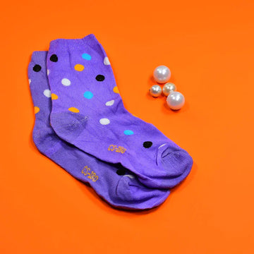 1 PAIR SOCKS PRINTED TRENDY MULTIPLE DESIGNER SOCKS (1 Pc / Mix Design) - Shopmania Wholesale