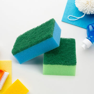 Multi-Purpose Medium 2 In 1 Color Scratch Scrub Sponges, Sponge, Wear Resistance, Dish Washing Tool, High Friction Resistance Furniture for Refrigerator Sofa for Kitchen, Household (1 Pc) - Shopmania Wholesale