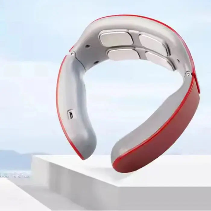 3 Heads Smart Electric Neck and Back Pulse Massager (1 Pc) your brand