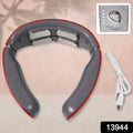 3 Heads Smart Electric Neck and Back Pulse Massager (1 Pc) your brand