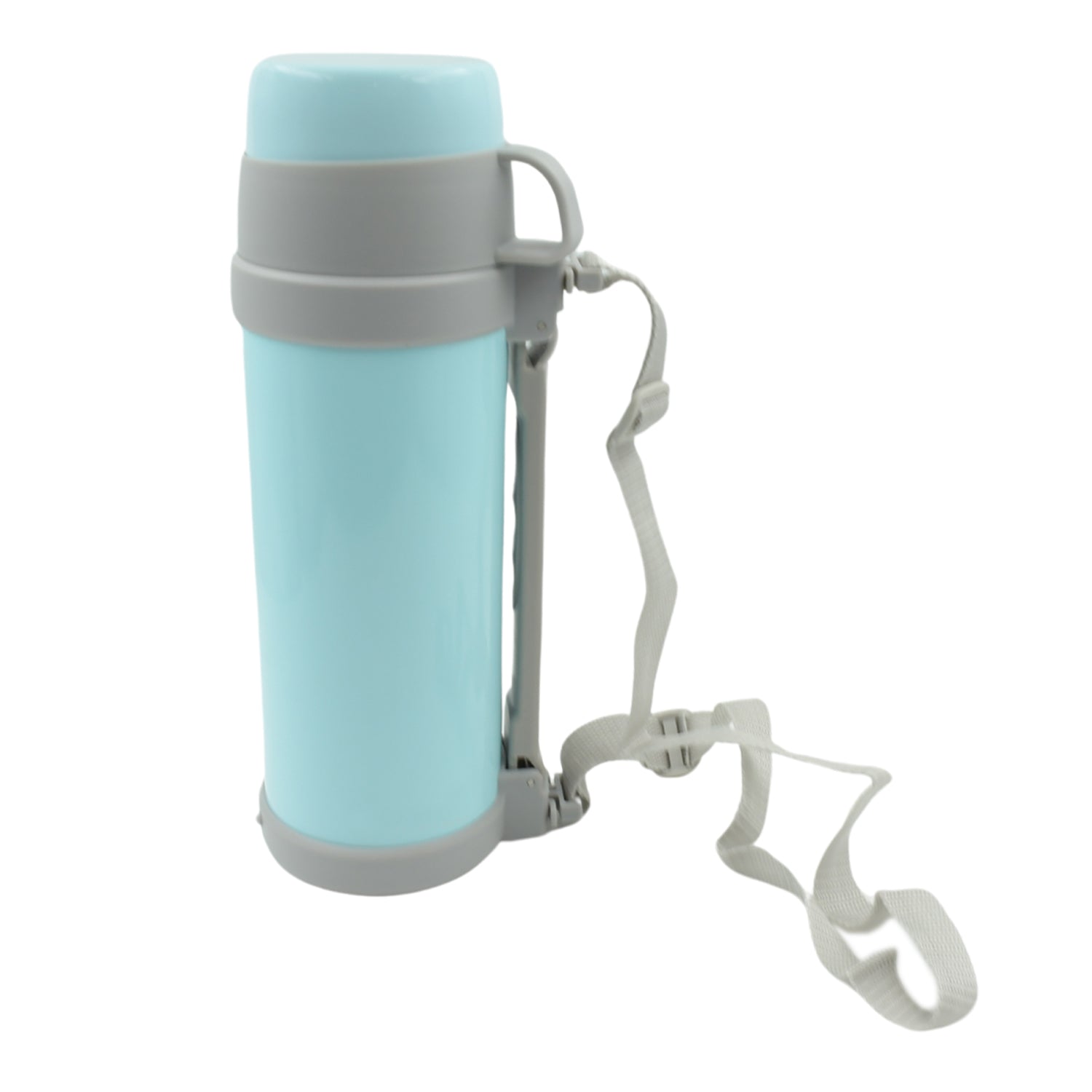 Stainless Steel Insulation Thermos, Double-Wall Vacuum Insulated Water Bottle For Travel, Outdoor Fitness Portable Travel Pot, Camping Coffee, Portable Car, Travel Keep Hot & Cold Large Capacity (1200 ML) - Shopmania Wholesale