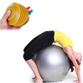 Heavy Duty Gym Ball Non-Slip Stability Ball with Foot Pump for Total Body Fitness - Shopmania Wholesale