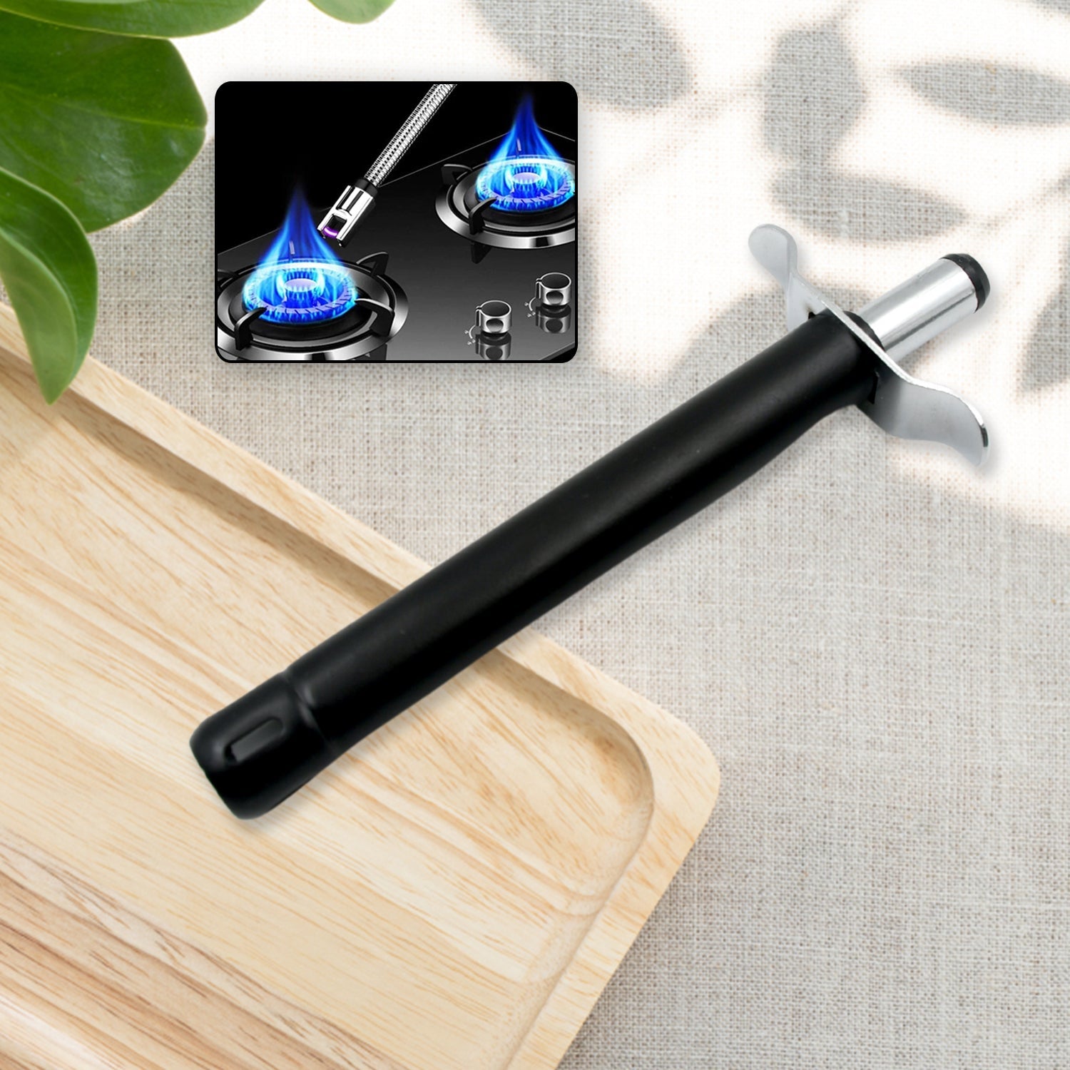 Stainless Steel Gas Lighter for Kitchen Gas Stove, Long Lasting, Unbreakable Lighters for Gas Stoves, Restaurants & Kitchen (1 Pc) - Shopmania Wholesale