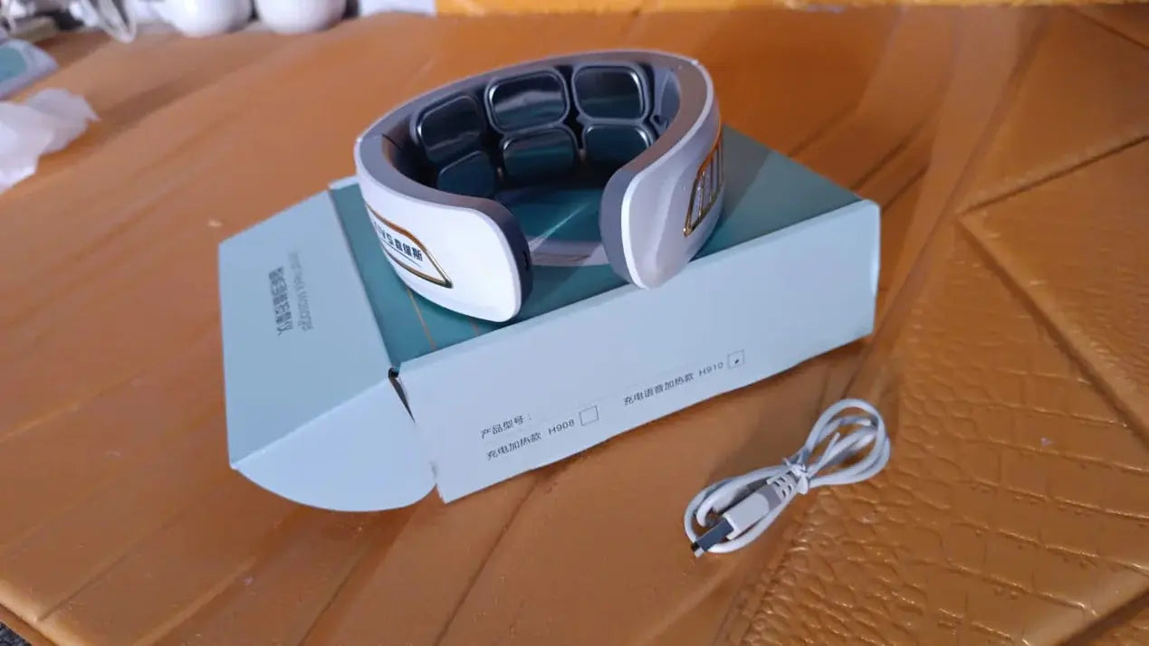 6 Heads Smart Electric Neck and Back Pulse Massager Wireless (1 Pc) your brand