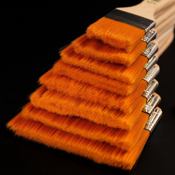 Artistic Flat Painting Brush - Set of 12 - Shopmania Wholesale