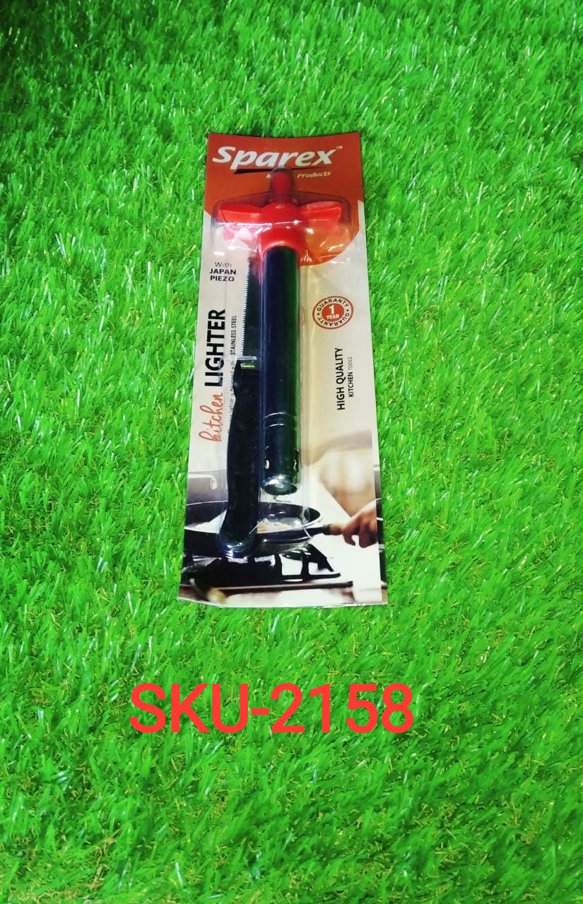 Stainless Steel Electronic Gas Lighter and Knife (2 in 1) your brand