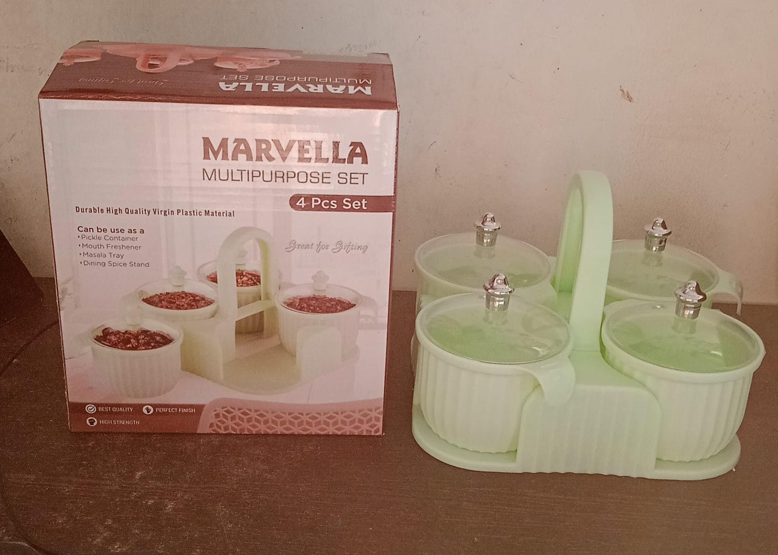 Multipurpose Plastic Storage Container Set: Kitchen Jars, Spices, Cookies your brand