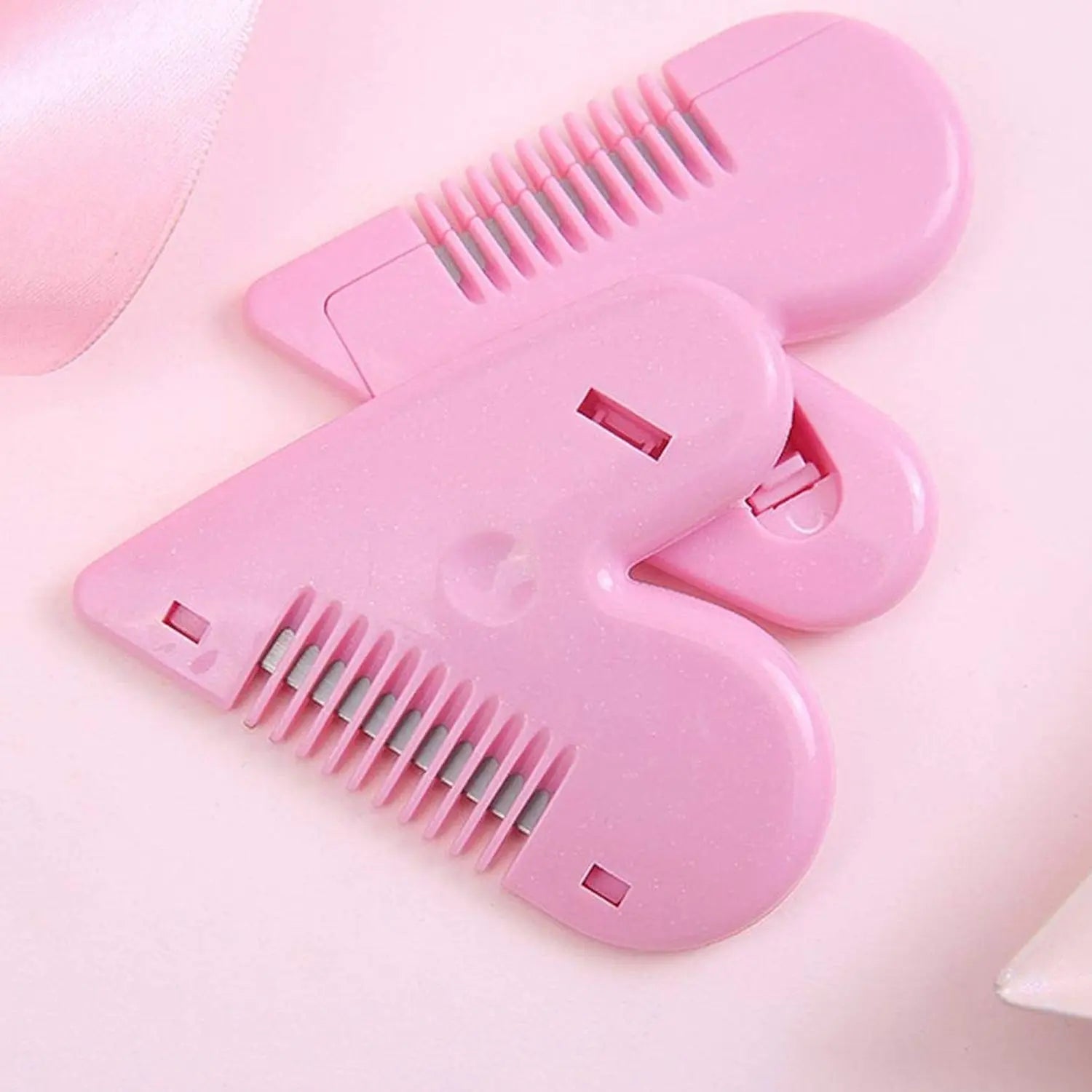 Heart Shape Plastic Hair Cutting Scissors (1 Pc / With Card Packing) your brand