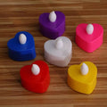LED Tealights, Smokeless Plastic Decorative Candles (Pack Of 6 / Multicolor) your brand