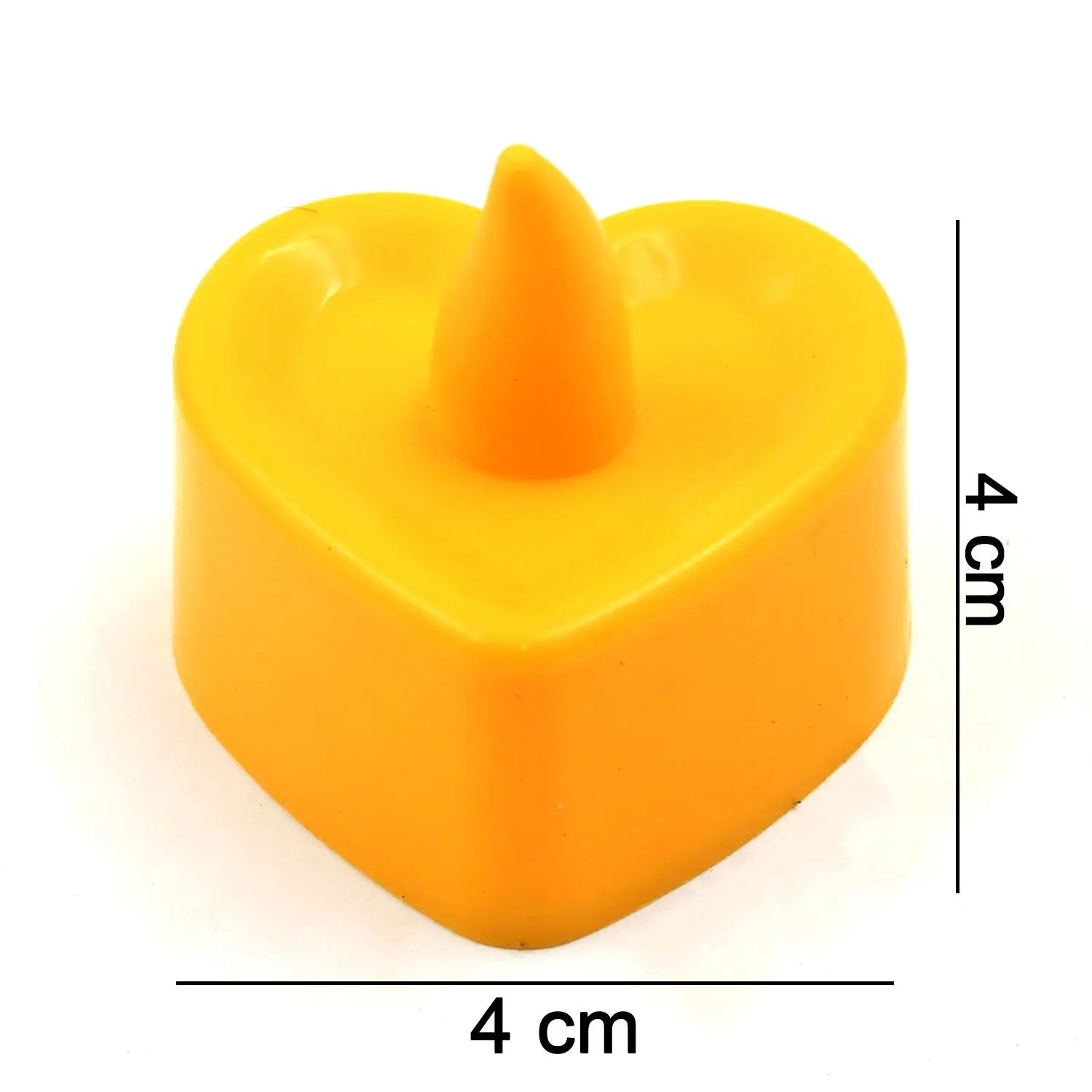 LED Tealights, Smokeless Plastic Decorative Candles (Pack Of 6 / Multicolor) your brand