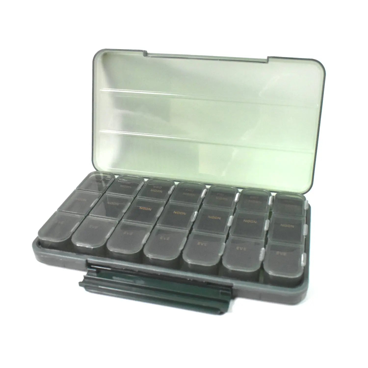 Portable Weekly Pill Box Organiser Daily Pill Keeper 21 Grid Container (1 Pc) your brand