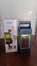 Steel and Plastic 4 in 1 Vegetable & Fruit Slicer Grater / Slicer (1 Pc) your brand
