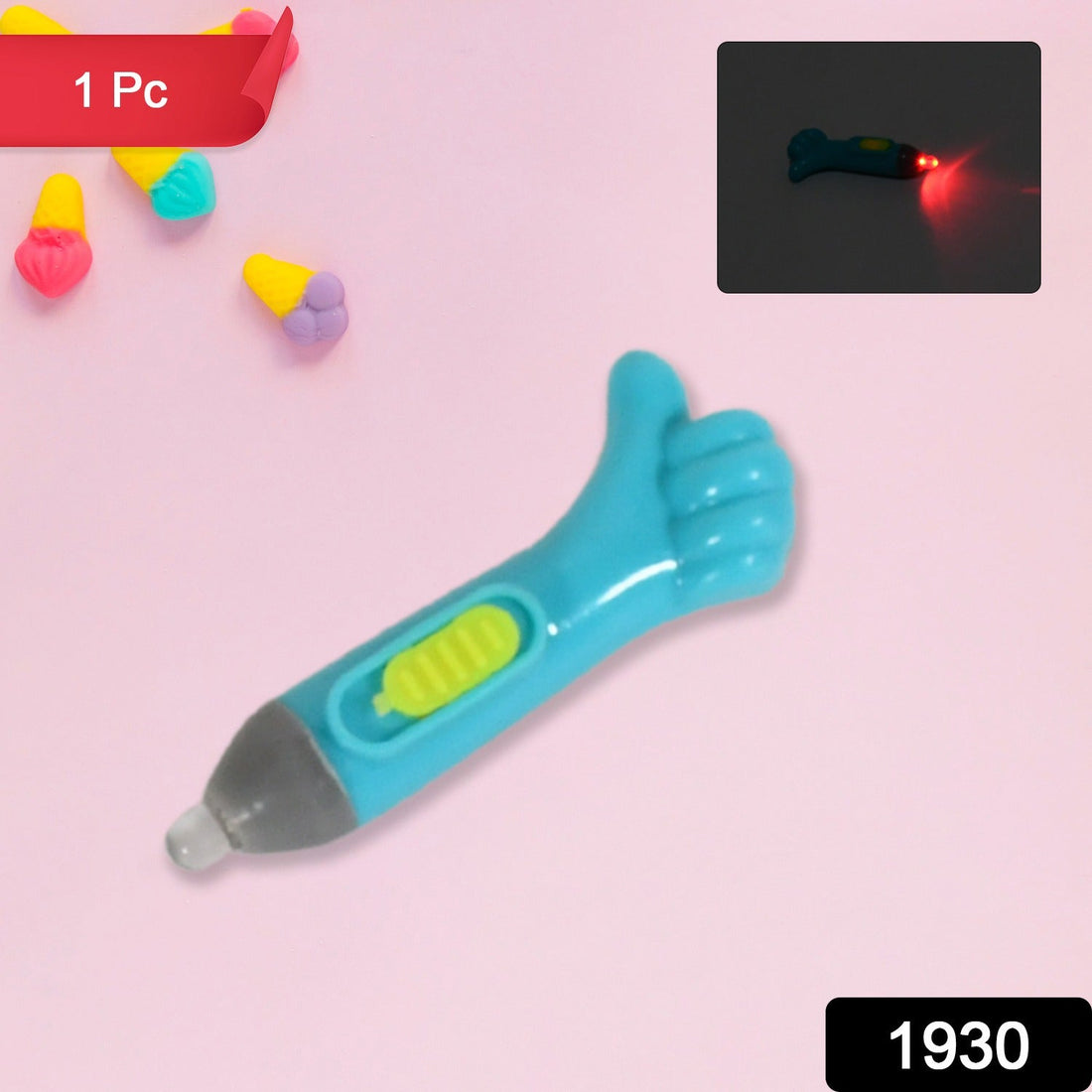 Thumb shaped light, lightning keychain, lightning toy, thumb shape LED light - Shopmania Wholesale