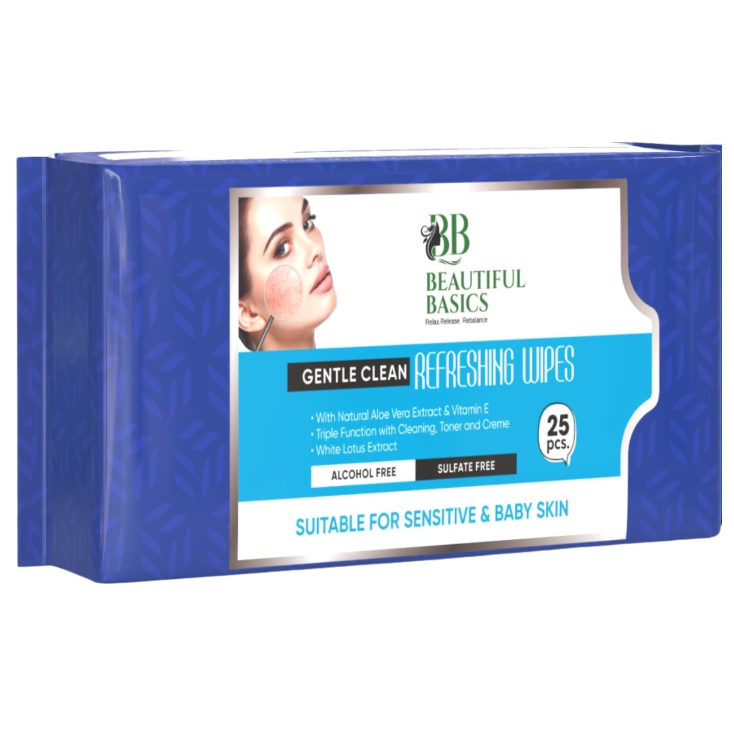 Refreshing Wet Wipes for Face | Facial Cleansing | Refreshing & Skin Hydration| Soothing for skin | pH Balance & Alcohol Free | Nourishing with Fruit extract | 25 Wipes - Shopmania Wholesale