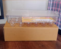 Plastic 18 Cavity Egg Storage Box Or Egg Trays For Refrigerator With Lid & Handles High Quality, Rectangular Egg Tray Box For 18 Egg (1 Pc) - Shopmania Wholesale