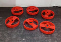 Cookie cutters set with various shapes for baking
