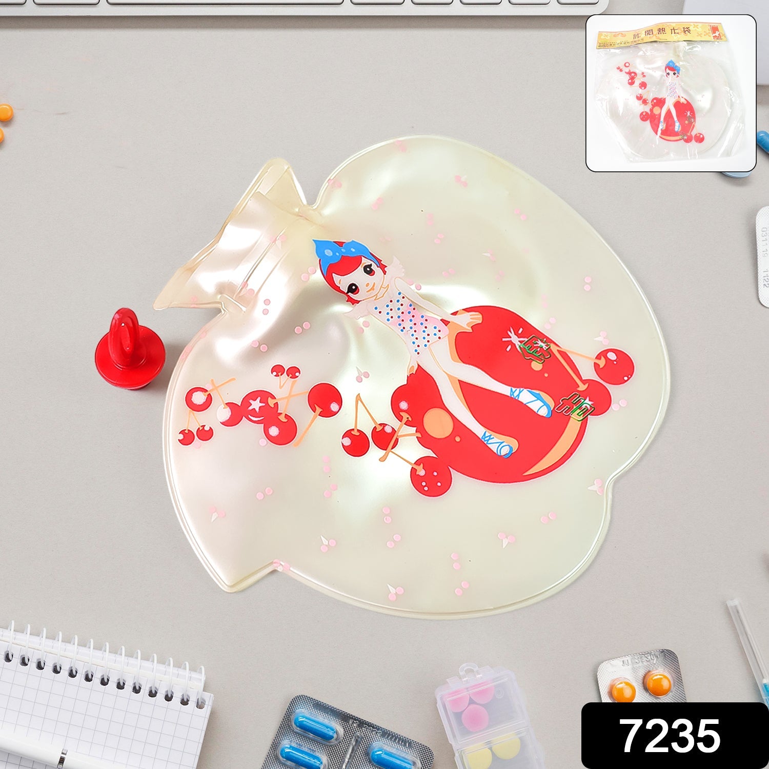 Apple Hot Water Bottle Bag For Pain Relief - Shopmania Wholesale