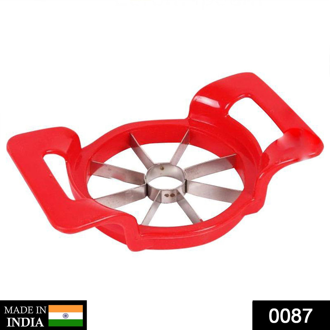 Multi-color apple cutter for easy slicing.