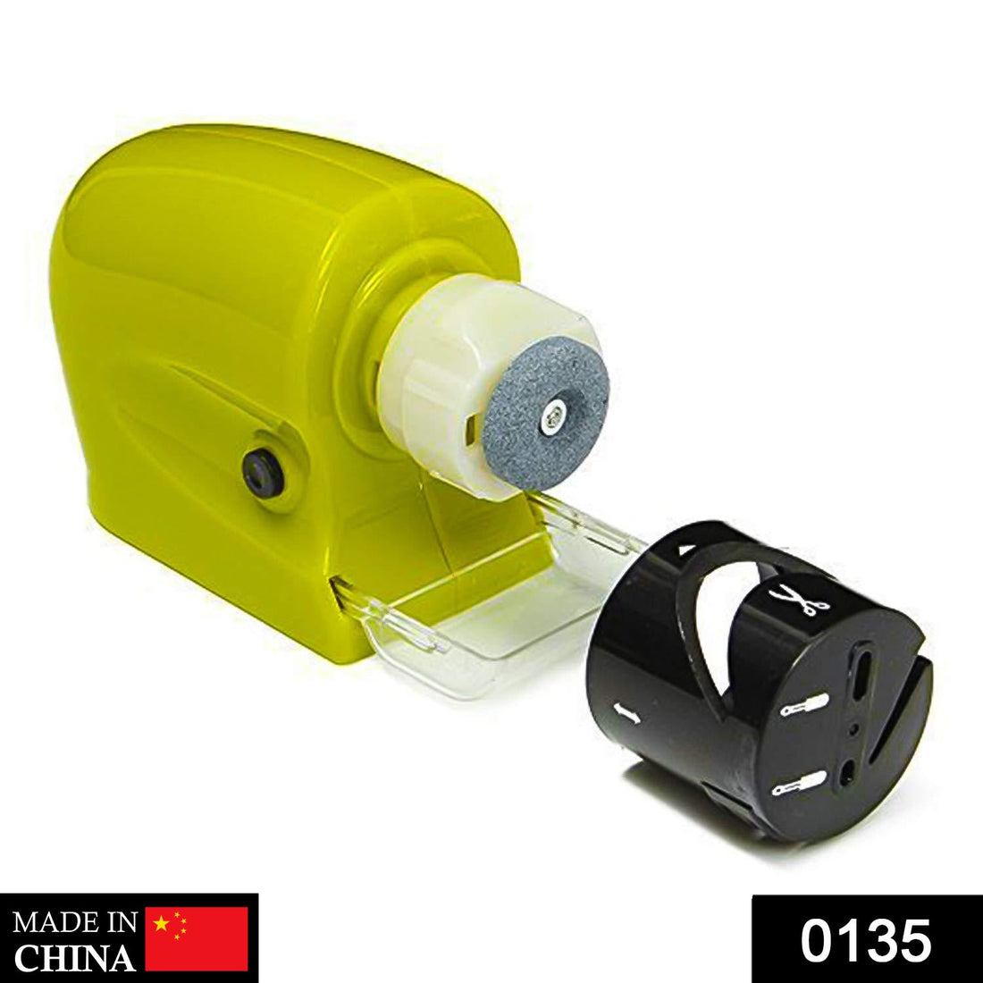 Cordless motorized knife sharpener tool