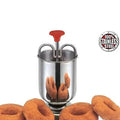 Kitchen tool for making medu vada, made of stainless steel