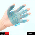 Rubber Pet Cleaning Massaging Grooming Glove Brush your brand