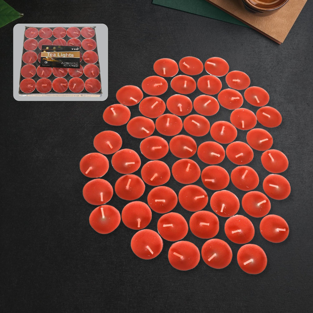 Tealight Candles Set, Smokeless Candles, Tealight Diwali Candles for Diwali, Home Decor, Decoration, Party, Festivals for Mood Dinners Parities Home Decoration Wedding Candle (50 Pcs set) - Shopmania Wholesale