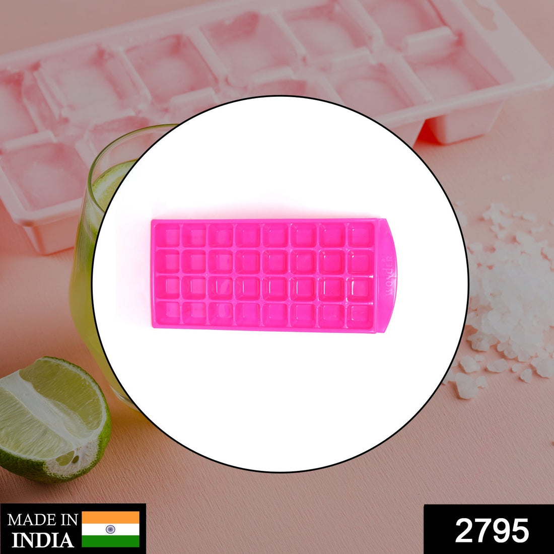 32-cavity ice tray for making ice cubes