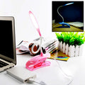 Desk Lamp Adjustable Gooseneck USB Rechargeable 3 modes of Lighting, Reading Lamp for Dorm White, Study Desk lamp Suitable for Girls College Bedroom Reading your brand