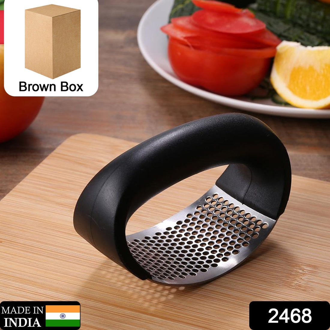 Garlic Press Crusher for Kitchen