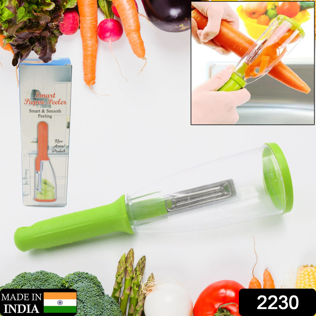 Multifunctional vegetable peeler